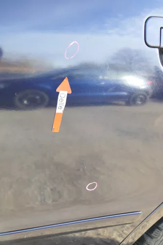 Audi A4 B5 Tür Türblatt hinten links blau lila LZ5L Kombi Limo (172454)