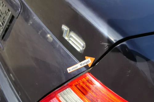 A4 B5 Heckklappe hinten Klappe Kofferraumklappe Limousine blau lila LZ5L bis1999 (172455)