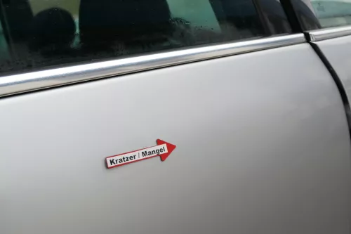 VW Passat 3B 3BG 3B6 Kombi Avant Tür hinten rechts mit Scheibe grau silber LA7W (172516)