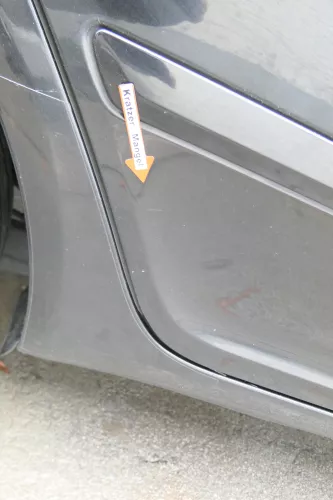 Skoda Octavia 1Z LIMOUSINE Tür hinten rechts schwarz LF9R (ohneAnbauteile) (172537)