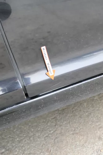 Skoda Octavia 1Z LIMOUSINE Tür hinten links schwarz LF9R (ohneAnbauteile) (172538)