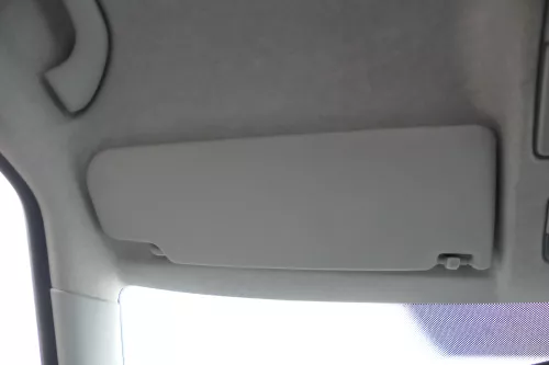 Skoda Fabia Roomster 5J Sonnenblenden Sonnenblende grau links vorne Spiegel 3T (172634)