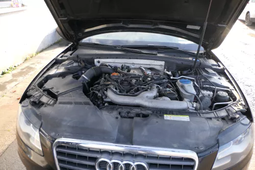 Audi A4 8K B8 Kombi Avant Stoßstange vorne mit Spoiler schwarz LY9B SWR + Grill (172726)