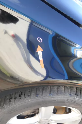 Audi A4 8K B8 Kotflügel vorne rechts schwarz LY9B (172727)