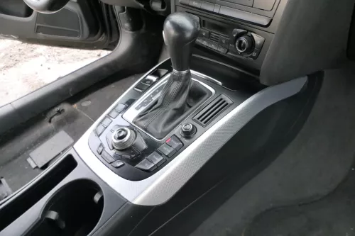 A4 8K B8 Verkleidung um Tacho Klappe Abdeckung Dekor flex-metallic silber alu (172819)