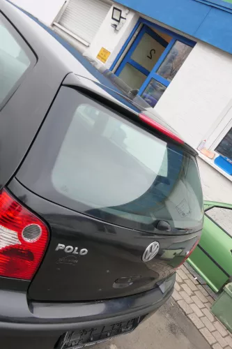 VW Polo 9N3 9N Heckklappe Kofferraumklappe Klappe schwarz LC9Z - Scheibe (172887)