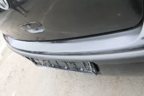 VW Polo 9N 9N3 Stoßstange Heckstoßstange hinten schwarz LC9Z (172890)