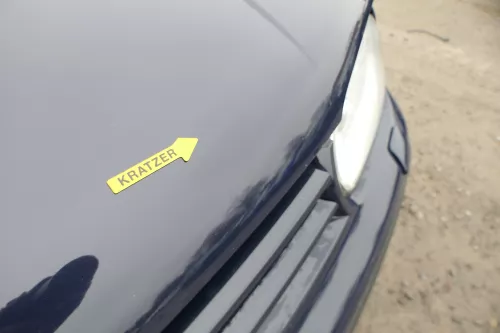 VW Golf 4 Motorhaube Haube Klappe vorne blau LA5G (172903)