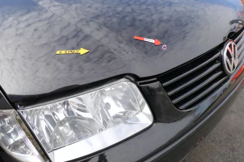 VW Polo 6N2 Motorhaube Haube vorne Klappe schwarz LC9Z blackmagic (173144)