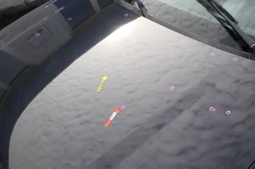 VW Polo 6N2 Motorhaube Haube vorne Klappe schwarz LC9Z blackmagic (173144)