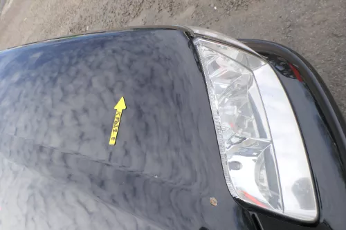 VW Polo 6N2 Motorhaube Haube vorne Klappe schwarz LC9Z blackmagic (173144)