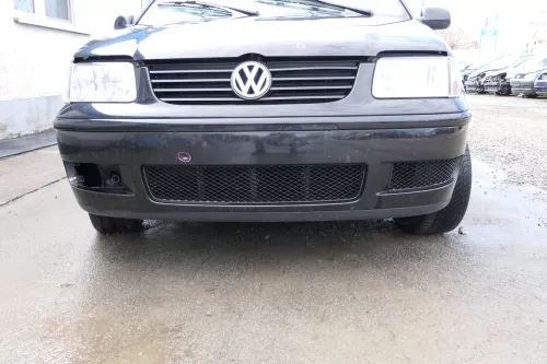 VW Polo 6N2 Stoßstange vorne Frontstoßstange Stoßfänger schwarz LC9Z