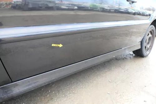 VW Polo 6N 6N2 Tür vorne links Fahrertür 2/3-Türer schwarz LC9Z- ohne Anbauteile (173149)