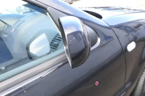 VW Polo 6N2 manueller Spiegel Außenspiegel rechts außen schwarz LC9Z (173157)