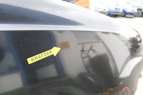 VW Polo 9N3 Kotflügel vorne rechts schwarz LC9Z (173215)