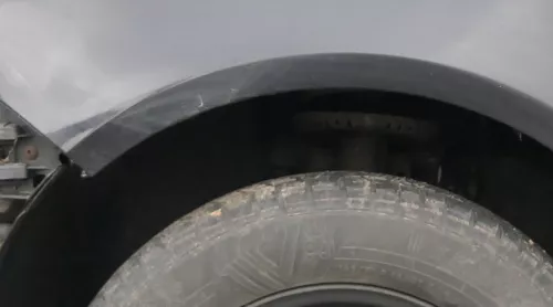 VW Polo 9N3 Kotflügel vorne links schwarz LC9Z (173219)