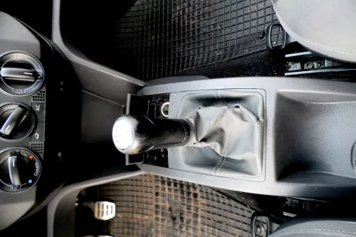 VW Polo 9N 9N3 Schaltknauf Schaltsack Schaltung 6Q1711113G United Leder schwarz (173232)