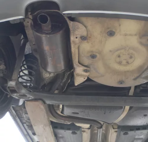 Polo 9N Ibiza 6L Auspuff Endschalldümpfer + Rohr hinten 1,4 TDI BNM BMS AMF BNV