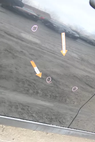 VW Polo Variant Kombi 6Kv oder Caddy 9Kv Tür vorne links schwarz LA9Y ohneAnbaut (173263)