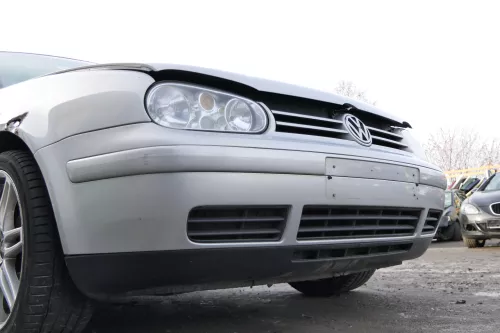 VW Golf 4 1J Stoßstange vorne Stoßfänger vorn grau silber LB7Z Frontstoßstange (173284)