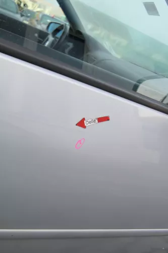 VW Golf 4 Bora Tür vorne rechts Beifahrertür 4/5-Türer+Kombi Variant LB7Z silber (173285)