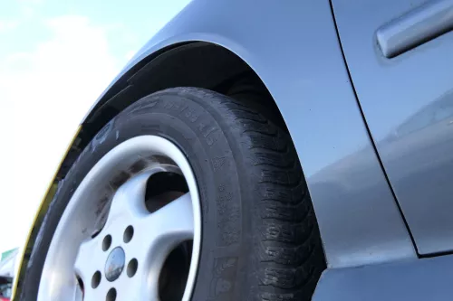 Seat Toledo Leon 1M Kotflügel vorne links grau LS7T (173325)