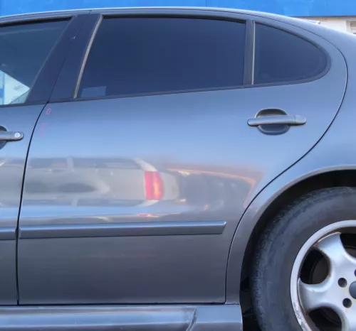 Seat Leon Toledo 1M Tür hinten links Fahrerseite grau LS7T ohne Anbauteile