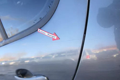 Seat Leon Toledo 1M Tür hinten links Fahrerseite grau LS7T ohne Anbauteile (173327)