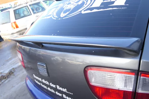 Seat Leon 1M Heckklappe Klappe hinten Kofferraumklappe grau LS7T Spoiler (173335)