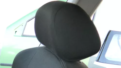 1x Seat Leon Toledeo 1M Sitz vorne links rechts Kopfstütze schwarz (173358)