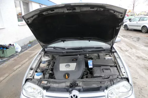 VW Golf 4 Motorhaube Haube Klappe vorne silber grau LA7W grau reflexsilber (173385)