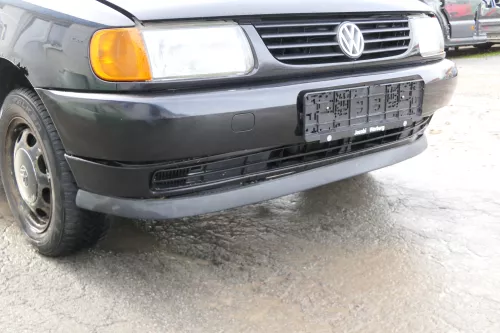 VW Polo 6N Stoßstange vorne 2-geteilte Frontstoßstange schwarz LC9Z Stoßfänger (173421)