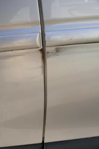 Audi A3 8L Tür Türblatt hinten rechts 4/5-Türer grau silber LY7M (173561)