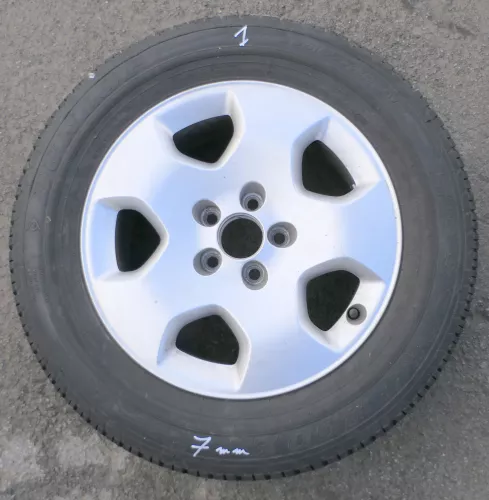 1x Felge Alufelge original Audi A3 8L 6jx15H2 ET38 8L0601025N 8L0 601 025 N  7mm