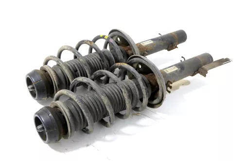 2 x  Leon Toledo 1M Stoßdämpfer Federbein Feder vorne 1J0413031P