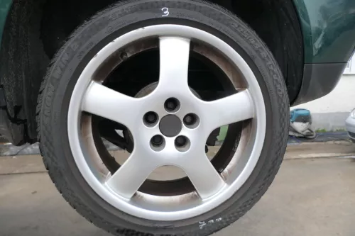 1x Felge Alufelge Golf 4 Bora Borbet 8J x 17 H2 17 Zoll CB 80735   3  ohneReife (173654)