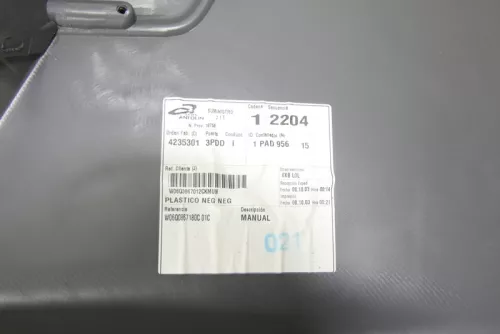 1x VW Polo 9N Türverkleidung Verkleidung Tür vorne rechts 2/3-Türer Beifahrertür (173704)