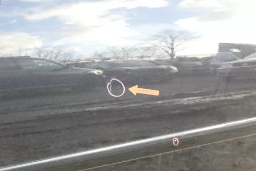 VW Golf 5 V 1K Tür vorne links Fahrertür 4/5-Türer schwarz LC9Z nur TÜRBLATT  (173848)