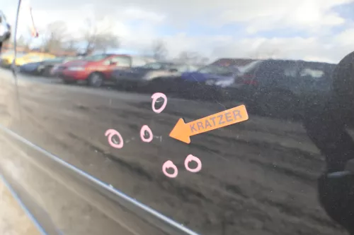 GEKNICKT Golf 5 V 1K Tür nur das Türblatt hinten links 4/5-Türer schwarz LC9Z (173849)