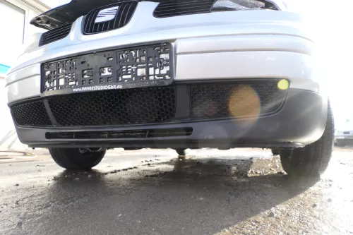 Seat Arosa 6H Stoßstange Frontstoßstange vorne grau silber LS7N Facelift + Grill (173957)