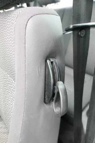 Arosa Lupo Sitz vorne links Fahrersitz Höhenverstellung dunkel schwarz (173965)