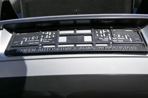 VW Polo 9N 9N3 Stoßstange Heckstoßstange hinten silber LA7W (173984)