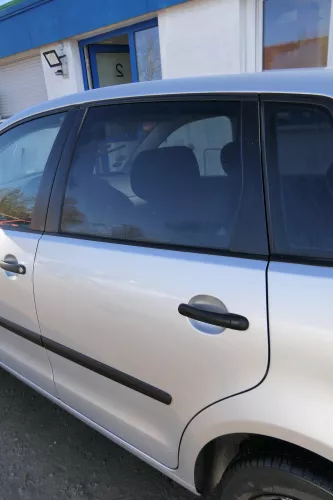 VW Polo 9N 9N3 Tür hinten links 4/5-Türer grau silber LA7W -ohne Anbauteile (173985)
