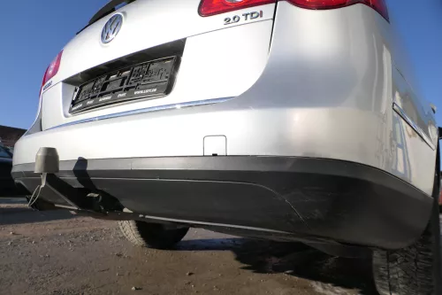 VW Passat 3C Kombi Stoßstange hinten Heckstoßstange Stoßfänger silber grau LA7W (174049)