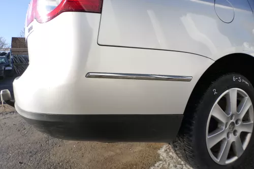 VW Passat 3C Kombi Stoßstange hinten Heckstoßstange Stoßfänger silber grau LA7W (174049)