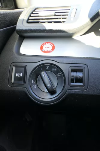 Passat 3C Mittelkonsole Verkleidung Klappe Abdeckung Dekor silber alu chro (174052)