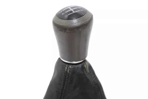 Audi A6 4B Schaltknauf Schaltsack Schaltknüppel original 5-Gang Leder (174138)