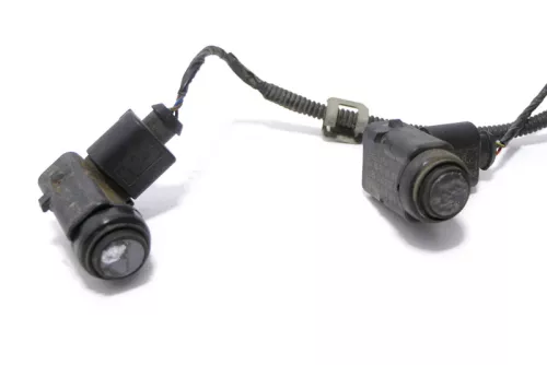 4x VW Jetta Golf 1K Einparkhilfe PDC Kabelbaum Parksensoren hinten grau LA7T (174192)