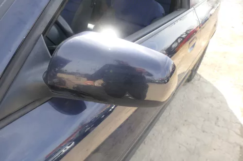 Audi A3 8L elektrischer Spiegel Außenspiegel links mit Glas blau lila LZ5L