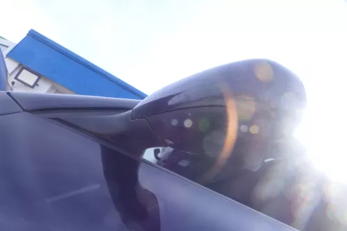 Audi A3 8L elektrischer Spiegel Außenspiegel links mit Glas blau lila LZ5L (174450)